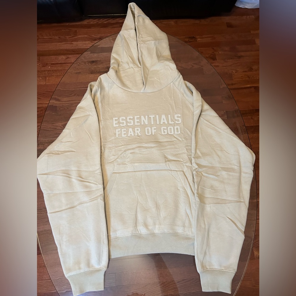 Essentials fear of god seal hoodie